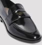 Giorgio Armani Loafers & ballerina schoenen Black Calf Leather Driver Loafer in zwart - Thumbnail 2