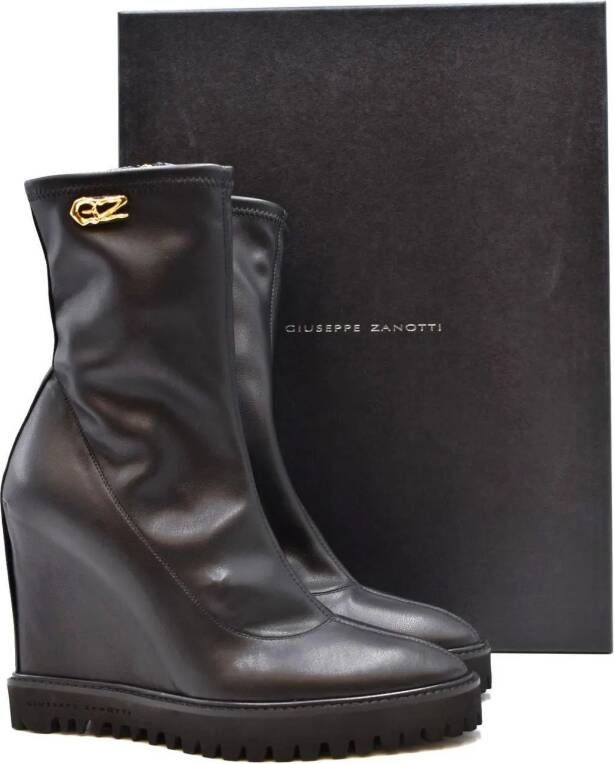 giuseppe zanotti Boots & laarzen Booties Black in zwart