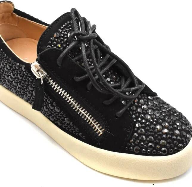 giuseppe zanotti Low-Top Sneakers Black in zwart