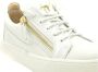 Giuseppe zanotti Low-Top Sneakers Sneaker White in wit - Thumbnail 3