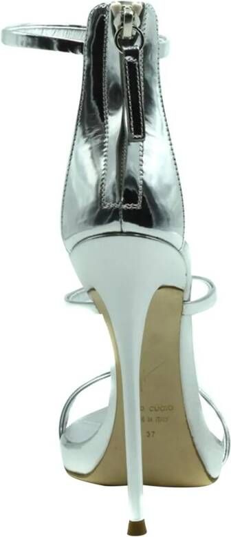 giuseppe zanotti Sandalen Sandals Silver in zilver