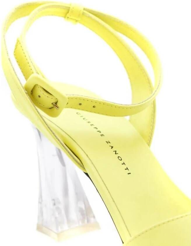 giuseppe zanotti Sandalen Sandals Yellow in geel