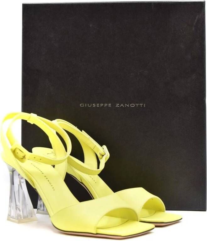 giuseppe zanotti Sandalen Sandals Yellow in geel