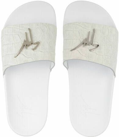 giuseppe zanotti Slippers Slipper Lilium in wit