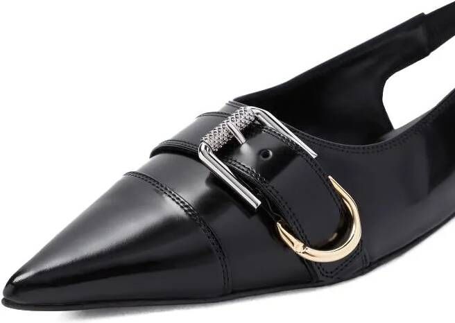 Givenchy Loafers & ballerina schoenen Leather Ballerina in zwart