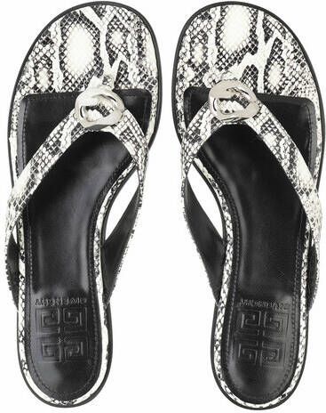 Givenchy Sandalen G Chain Flat Sandals in wit