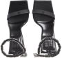 Givenchy Sandalen G Woven Braided Chain Heel Sandal in zwart - Thumbnail 2