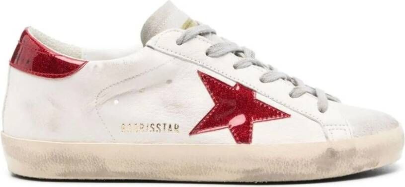 Golden Goose Low-Top Sneakers Red in rood