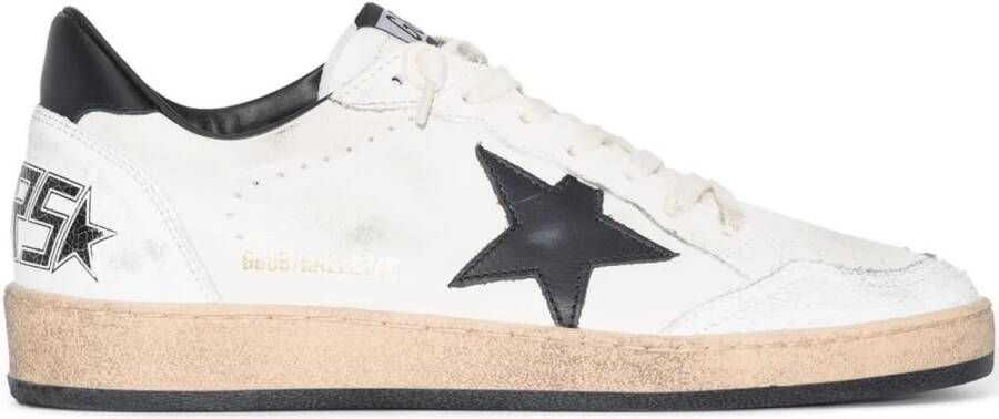 Golden Goose Low-Top Sneakers "Ball Star" in wit