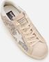 Golden Goose Glitter Suede Sneakers Beige Bruin Ronde Neus Brown Dames - Thumbnail 33