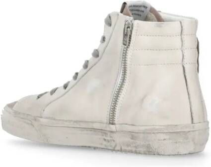 Golden Goose Low-Top Sneakers Beige Leather High Top Sneakers in beige