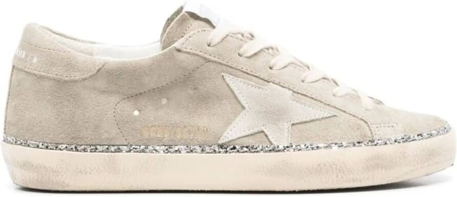 Golden Goose Low-Top Sneakers Dames Super-Star in beige