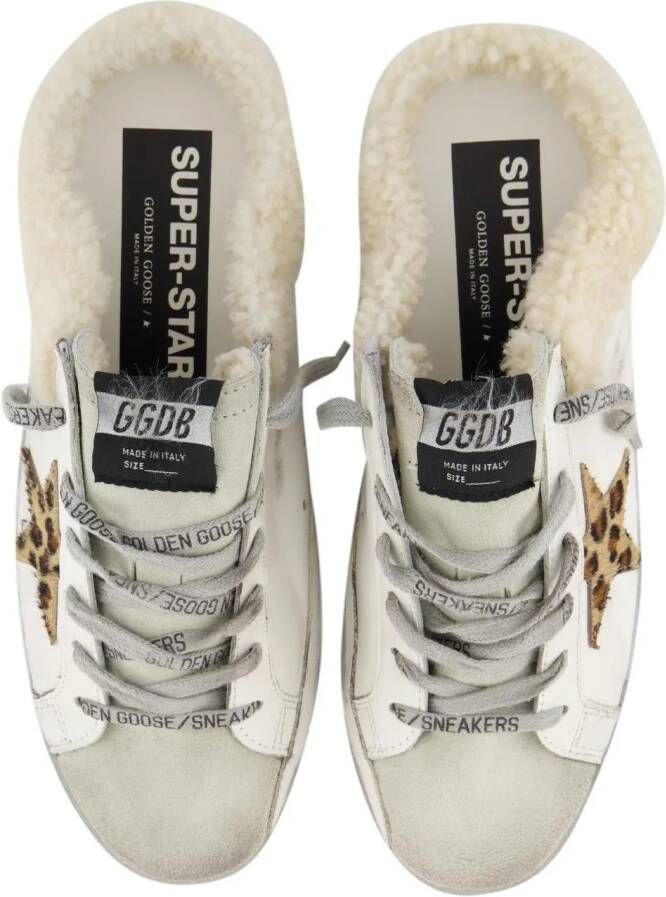 Golden Goose Low-Top Sneakers Dames Super-Star Signature Foxing in wit