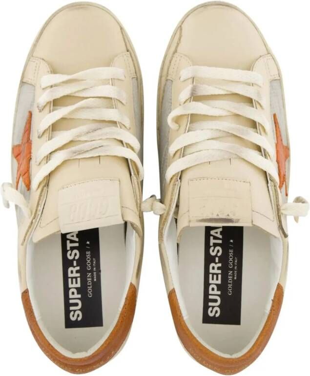 Golden Goose Low-Top Sneakers Dames SuperStar Double Sneaker Beige in beige