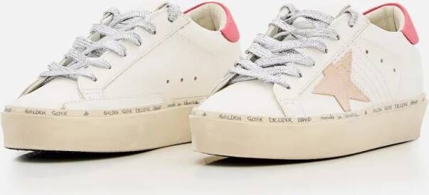 Golden Goose Low-Top Sneakers Hi Star Leather Sneakers in wit