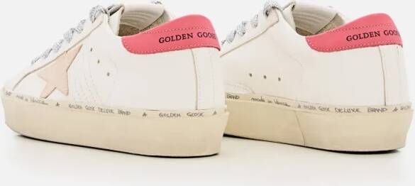 Golden Goose Low-Top Sneakers Hi Star Leather Sneakers in wit