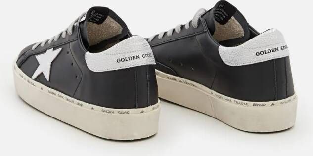 Golden Goose Low-Top Sneakers Hi Star Leather Sneakers in zwart