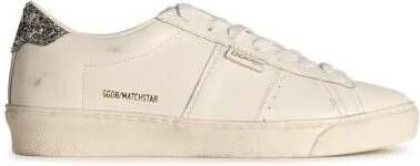 Golden Goose Low-Top Sneakers Matchstar White Leather Sneakers in beige