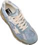 Golden Goose Low-Top Sneakers Running Dad Suede Leather Sneakers in blauw - Thumbnail 8