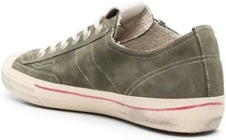 Golden Goose Low-Top Sneakers Star-Patch Lace-Up Sneakers in groen