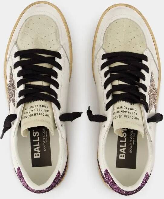 Golden Goose Low-Top Sneakers baskets ball star in beige