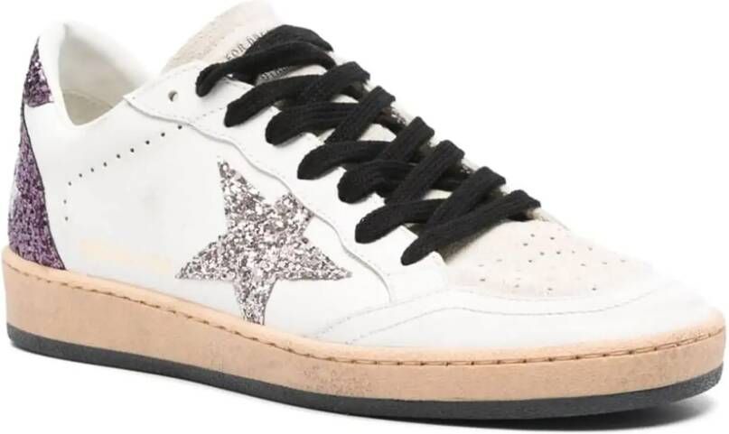 Golden Goose Low-Top Sneakers baskets ball star in beige