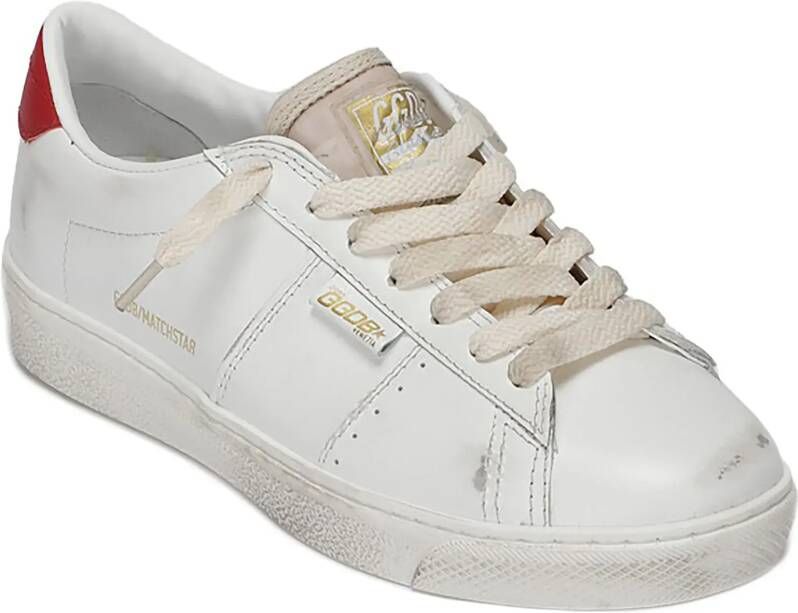 Golden Goose Low-Top Sneakers White Matchstar Sneakers in wit