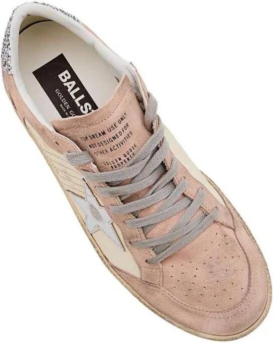 Golden Goose Sneakers Ballstar Leather Sneakers in beige