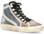 Golden Goose Low-Top Sneakers Blue Hightop Suede Leather Sneakers in blauw - Thumbnail 2