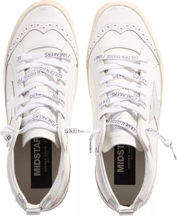 Golden Goose Sneakers Mid Star in poeder roze