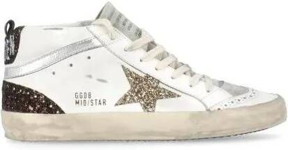 Golden Goose Sneakers Mid Star Sneakers in wit