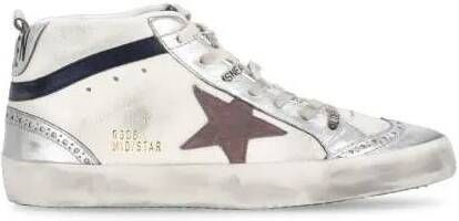 Golden Goose Sneakers Mid Star Sneakers in wit