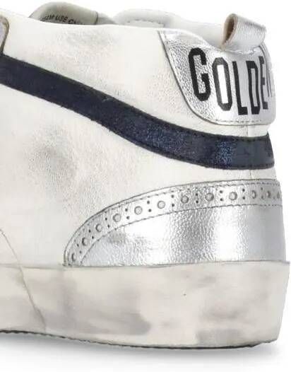 Golden Goose Sneakers Mid Star Sneakers in wit