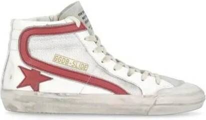 Golden Goose Low-Top Sneakers Slice Double Quarter Penstar Sneakers in wit