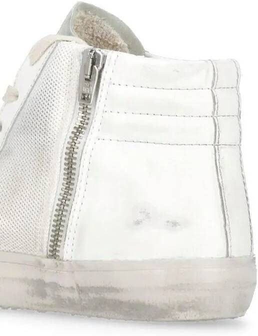 Golden Goose Low-Top Sneakers Slice Double Quarter Penstar Sneakers in wit