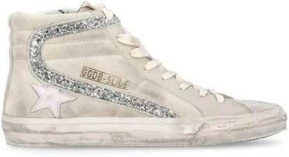 Golden Goose Low-Top Sneakers Slide Classic Sneakers in crème