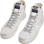 Golden Goose Gelamineerd Suède Ster Glitter Leren Sneakers White Dames - Thumbnail 14