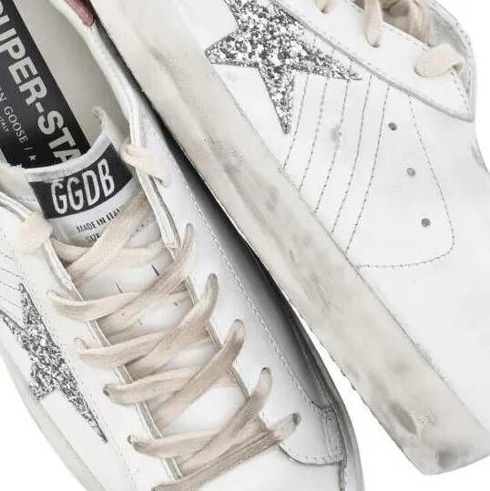 Golden Goose Low-Top Sneakers Super Star Classic Sneakers in wit