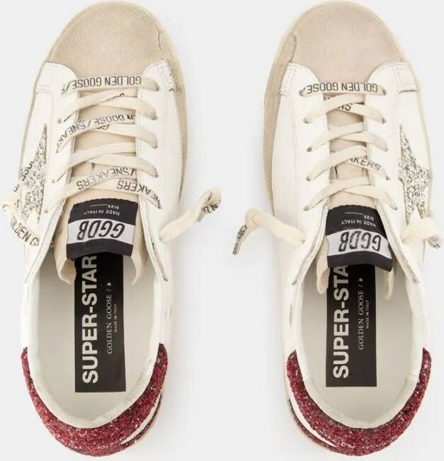 Golden Goose Sneakers Super Star in wit