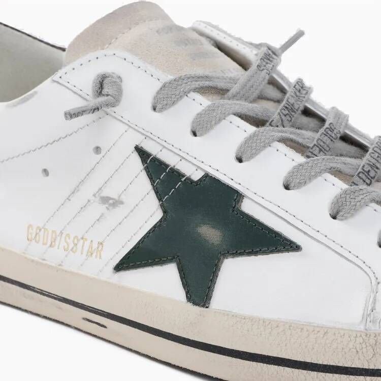 Golden Goose Sneakers Superstar White Cow Leather Sneakers in wit