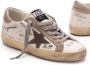 Golden Goose Witte Sneakers Distressed Design Slogan Print Beige Dames - Thumbnail 28