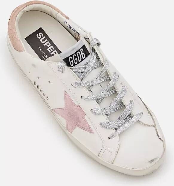 Golden Goose Sneakers White Leather Sneakers in wit