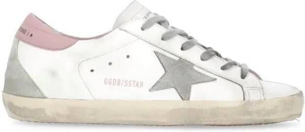 Golden Goose Low-Top Sneakers White Smooth Leather Sneakers in wit