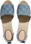 Gucci Espadrilles Women's GG Platform Espadrille in blauw - Thumbnail 2