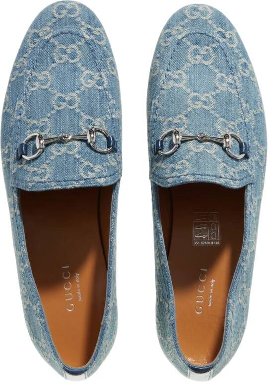 Gucci Loafers Women's Jordaan Loafer in blauw