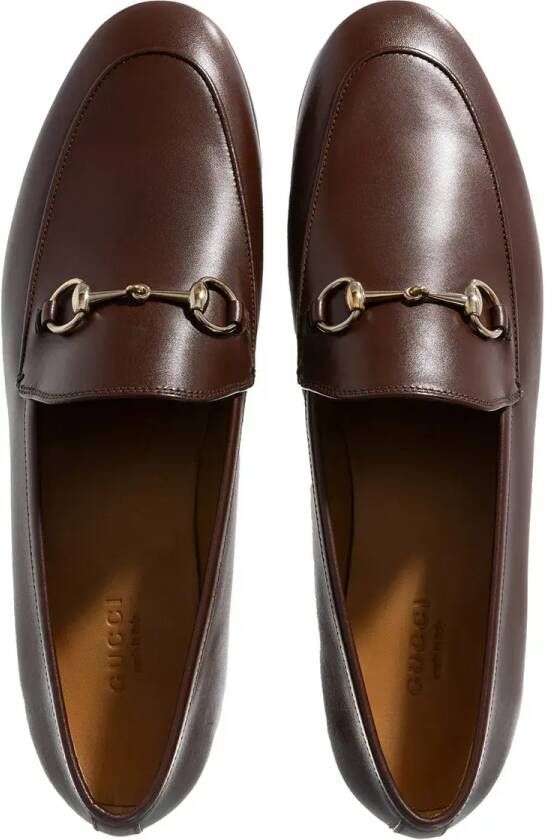 Gucci Loafers Jordaan Loafer in bruin