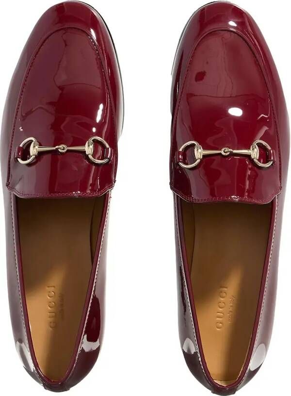 Gucci Loafers Jordaan Loafer in rood