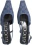 Gucci Pumps & high heels GG Denim Pumps in blauw - Thumbnail 2