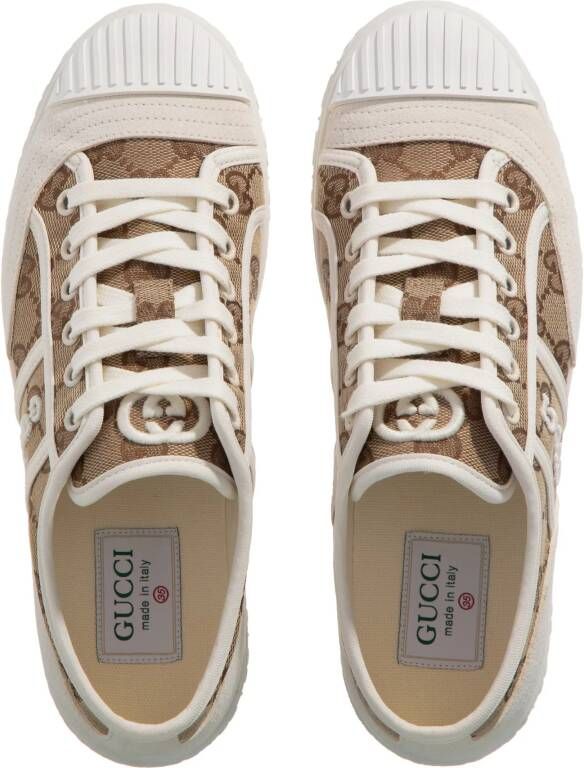 Gucci Sneakers GG Canvas Trainer Sneaker in bruin