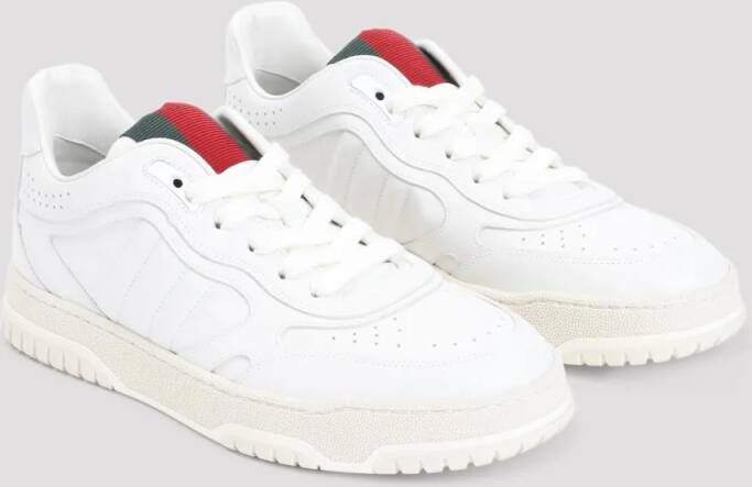 Gucci Low-Top Sneakers Re-Web Trainers in wit